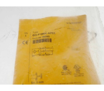 TURCK BI5-P18SK-AP6X 46565 BI5P18SKAP6X ! NEW !