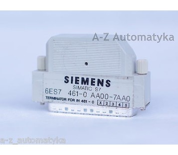 SIEMENS TERMINATOR FOR IN461-0  6ES7 461-0AA00-7AA0