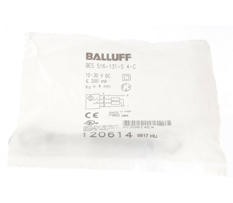 BALLUFF BES 516-131-S 4-C BES516131S4C  ! NEW ! 