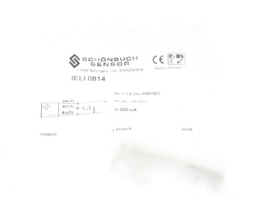 SCHONBUCH SENSOR IELI 0814 IELI0814   ! NEW ! 