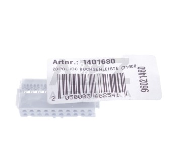 20 POL IDC BUCHSENLEISTE 1401680 71600 96021460 ! 44PCS ! NEW !