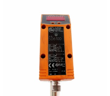 IFM SD6100 FLOW METER (CUT THREAD)