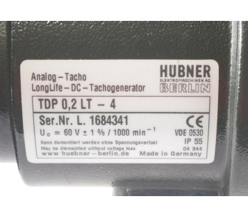 HUBNER TDP 0,2 LT -4 TDP0,2LT-4 TDP02LT4 + FSL