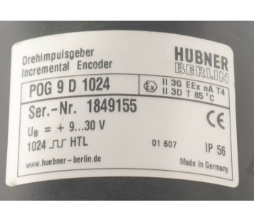 HUBNER POG 9 D 1024 + BAUMER FSL