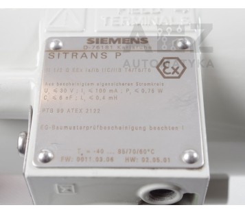 SIEMENS SITRANS P 7MF4033-1BA00-1BB7-Z  7MF40331BA001BB7Z