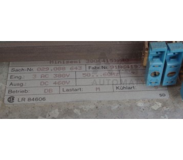 AEG MINISEMI 380(415)/40 91N64197 029.088 643 029088643