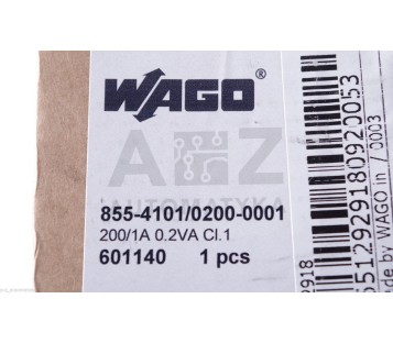 WAGO 855-4101/0200-0001 855-4101 0200-0001 855410102000001 601140  ! NEW !