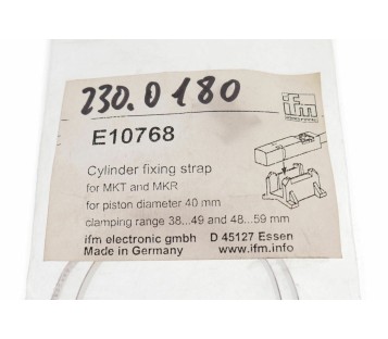 CYLINDER FIXING STRAP E10768 40MM ! NEW !