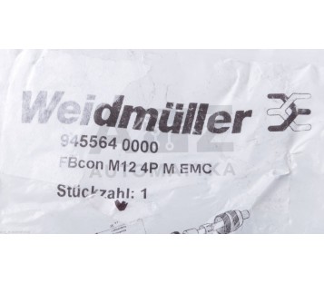  WEIDMULLER FBCON M12 4P M EMC 9455640000 ! NEW !