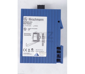 HIRSCHMANN SPIDER 8TX SPIDER8TX RAIL SWITCH 