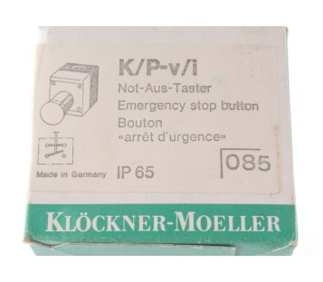 MOELLER K/P-V/I KPVI EMERGENCY STOP BUTTON  ! NEW ! 