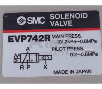SMC EVP742R SOLENOID VALVE 
