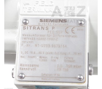 SIEMENS SITRANS P 7MF4433-1DA02-1RB7-Z  7MF44331DA021RB7Z ! NEW !