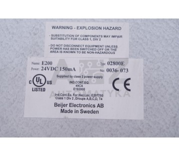 BEIJER E200 02800E