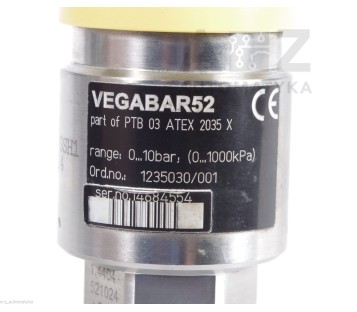 VEGA VEGABAR BR52.CXGV3GHKMAX 52 PTB 03 ATEX 2035 X PTB03ATEX2035X! NEW !
