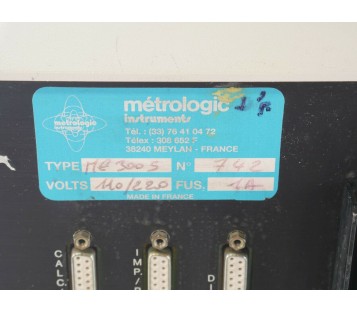 METROLOGIC ME 300 S ME300S 3 AXIS DRO