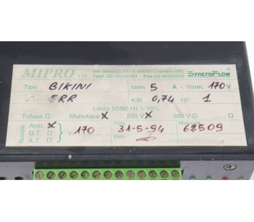 SYNCROFLOW MIPRO BIKINI 5RR 