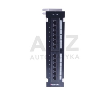 INTELLINET PATCH PANEL CAT.5E CAT 5E  CAT5E 12 PORT, UTP  ! NEW !
