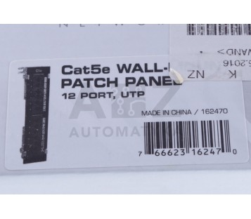 INTELLINET PATCH PANEL CAT.5E CAT 5E  CAT5E 12 PORT, UTP  ! NEW !