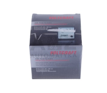 VOLTCRAFT AM-72X72 AM72X72 AM-72X72/40V  AM72X7240V Analogue Panel Meter ! NEW !