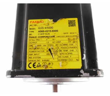 FANUC AIS 4/5000 A06B-0215-B400 A860-2000-T301 A06B0215B400