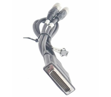 INDUSTRIAL CAMERA INTERFACE CABLE DB44 PIN - 2 camera plug +psu