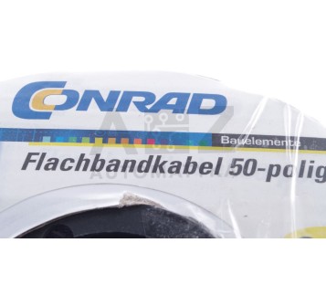 CONRAD Flat Ribbon Cable No. of leads 50x  609060 SH1998C207, RM 1,27, 7 ! NEW !