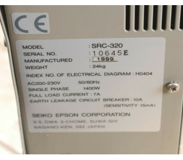 EPSON SRC-320 ABS (housing with dents)