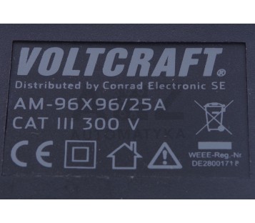 VOLTCRAFT AM-96X96/25A  AM96X9625A  AM-96X96  AM96X96  I  ! NEW !