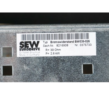 SEW BW039-026 BW39026 8216908 0375733