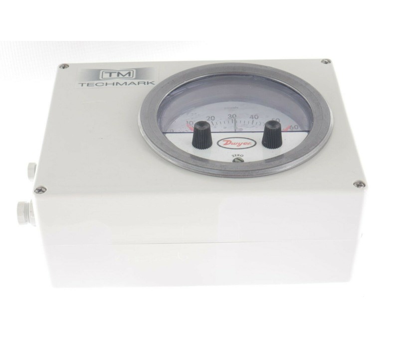 TECHMARK TM 300MR 60 PA Differential Pressure Gage/Switch