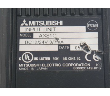 MITSUBISHI AX81C INPUT UNIT ! NEW ! 