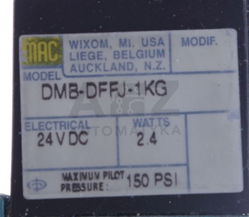 MAC 52A-21-BOA-DM-DFFJ-1KG  52A21BOADMDFFJ1KG + DMB-DFFJ-1KG  DMBDFFJ1KG 