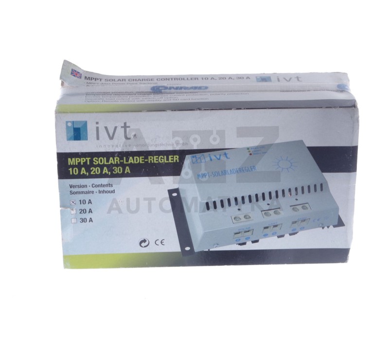Solar charge controller 12 V, 24 V 10 A IVT MPPT 110459 97150019 ! NEW !