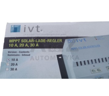 Solar charge controller 12 V, 24 V 10 A IVT MPPT 110459 97150019 ! NEW !