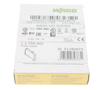 WAGO 750-602 750602  ! NEW ! 