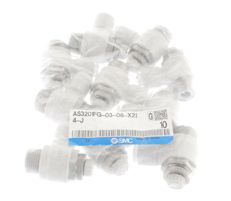 SMC AS3201FG-03-08-X21 4-J AS3201FG0308X21  ! 10PCS ! NEW ! 