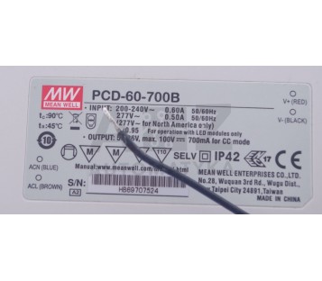 MEAN WELL PCD-60-700B PCD60700B ! NEW !