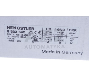 HENGSTLER 0 533 642 0533642 RI76TD / 1024ED.4A25KF  ! NEW !