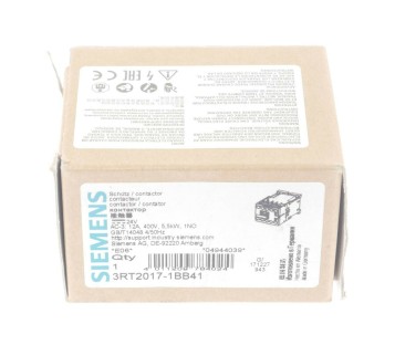 SIEMENS 3RT2017-1BB41 3RT20171BB41  ! NEW ! 