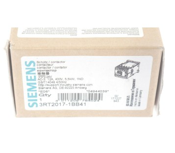 SIEMENS 3RT2017-1BB41 3RT20171BB41  ! NEW ! 