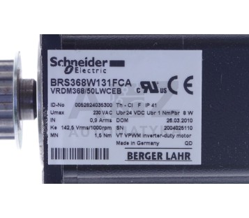BERGER LAHR BRS368W131FCA  WRDM368/50LWCEB   + MAYR ROBA-STOP DO100811 0920257  