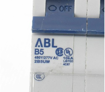 ABL B5 2B5UM CIRCUIT BREAKER