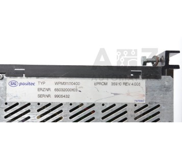 BERGER LAHR SIG POSITEC  WPM-311 WPM311 WPM311.00400 WPM31100400 359.10 REV.4.00