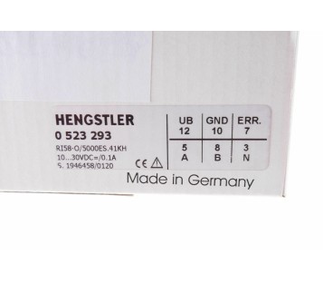 HENGSTLER RI58-O/5000ES.41KH 0523293 ! NEW !