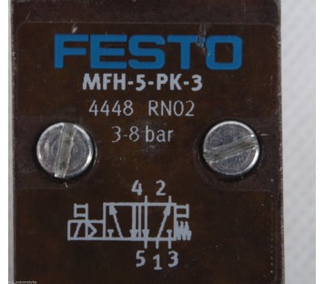 FESTO MFH-5-PK-3  MFH5PK3 4448 + FLP-7-PK-3