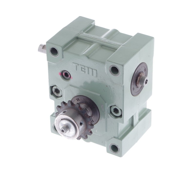 TSUBAKIMOTO EMERSON TEM TM13E50 1-1-B   1:50 GEAR HEAD GEAR BOX