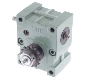 TSUBAKIMOTO EMERSON TEM TM13E50 1-1-B   1:50 GEAR HEAD GEAR BOX