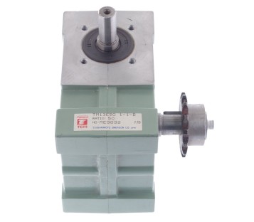 TSUBAKIMOTO EMERSON TEM TM13E50 1-1-B   1:50 GEAR HEAD GEAR BOX