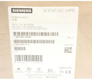 SIEMENS 6EP1931-2FC42 6EP19312FC42  ! NEW ! 
